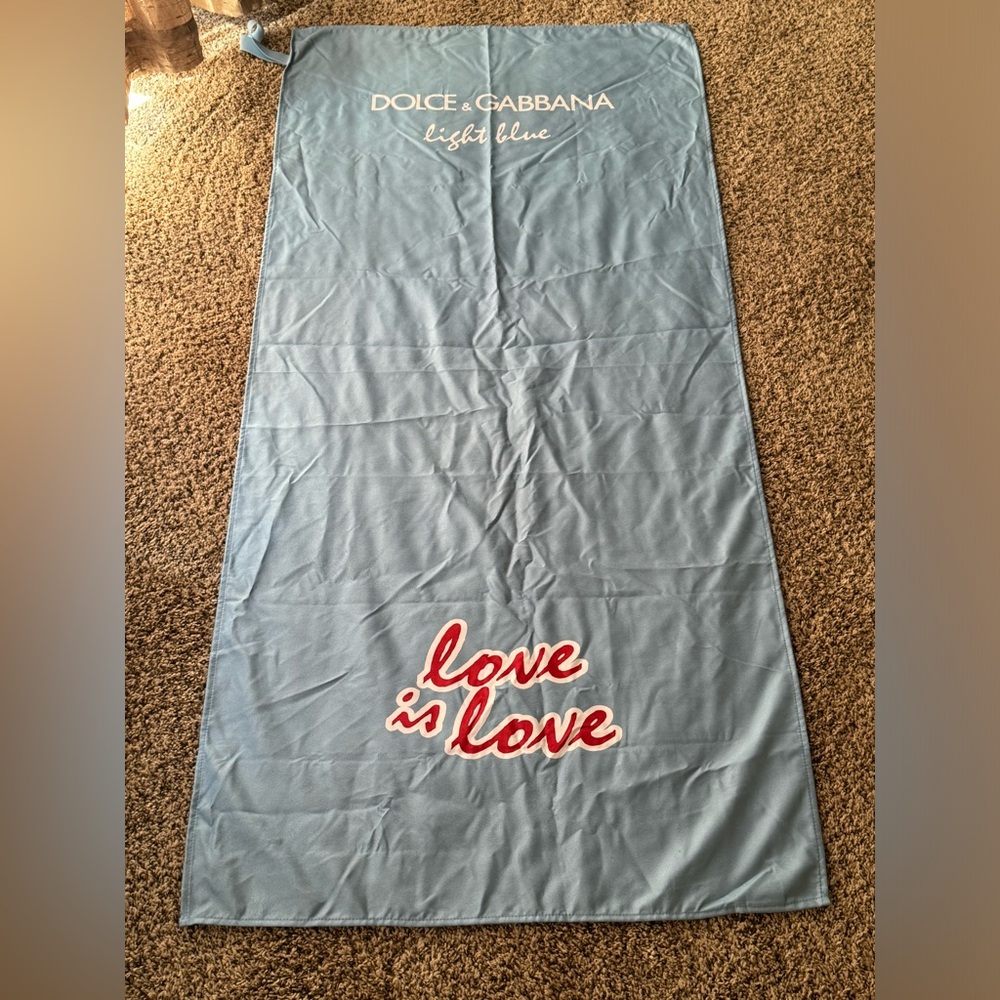 Dolce Gabbana Towel/Blanket - Light Blue